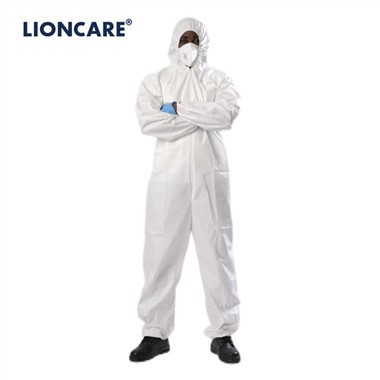 LIONCARE® CoverBasic mikroporøs grunnleggende beskyttelsesdress for engangsbruk