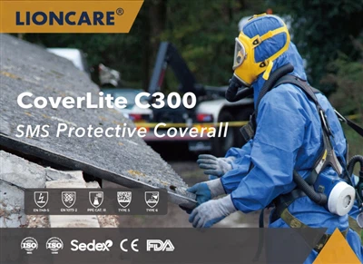 LIONCARE CoverLite C300 kjeledress: Konstruert for din sikkerhet, skreddersyd...